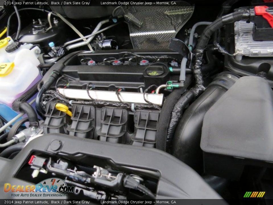 2014 Jeep Patriot Latitude Black / Dark Slate Gray Photo #9