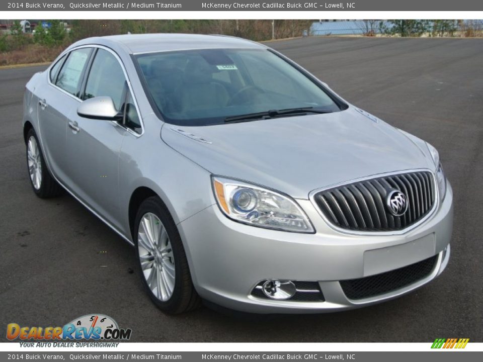 2014 Buick Verano Quicksilver Metallic / Medium Titanium Photo #1