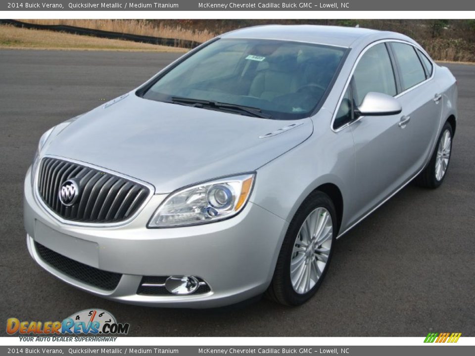2014 Buick Verano Quicksilver Metallic / Medium Titanium Photo #2