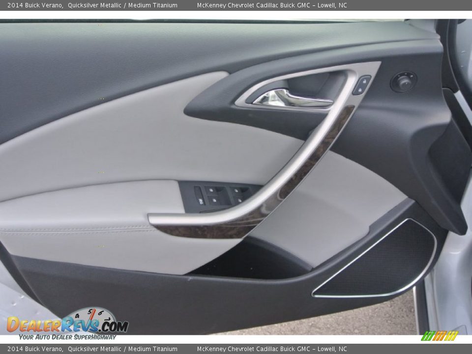 2014 Buick Verano Quicksilver Metallic / Medium Titanium Photo #9