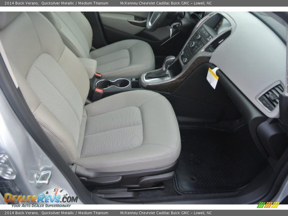 2014 Buick Verano Quicksilver Metallic / Medium Titanium Photo #19