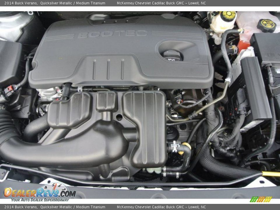 2014 Buick Verano Quicksilver Metallic / Medium Titanium Photo #22