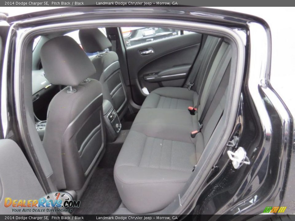 2014 Dodge Charger SE Pitch Black / Black Photo #7