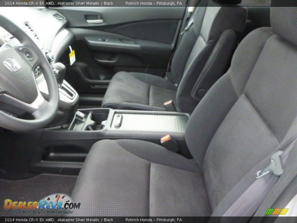 2014 Honda CR-V EX AWD Alabaster Silver Metallic / Black Photo #10