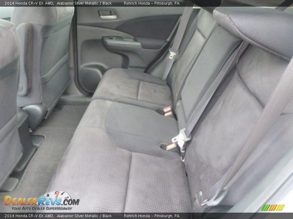 2014 Honda CR-V EX AWD Alabaster Silver Metallic / Black Photo #11