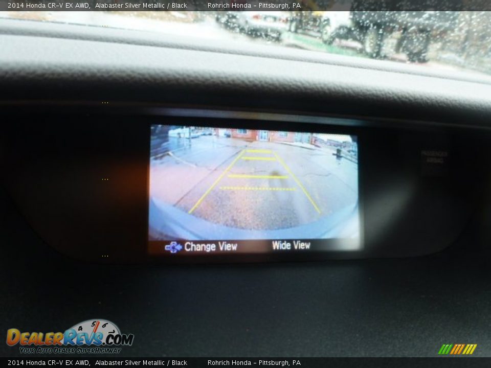 2014 Honda CR-V EX AWD Alabaster Silver Metallic / Black Photo #18