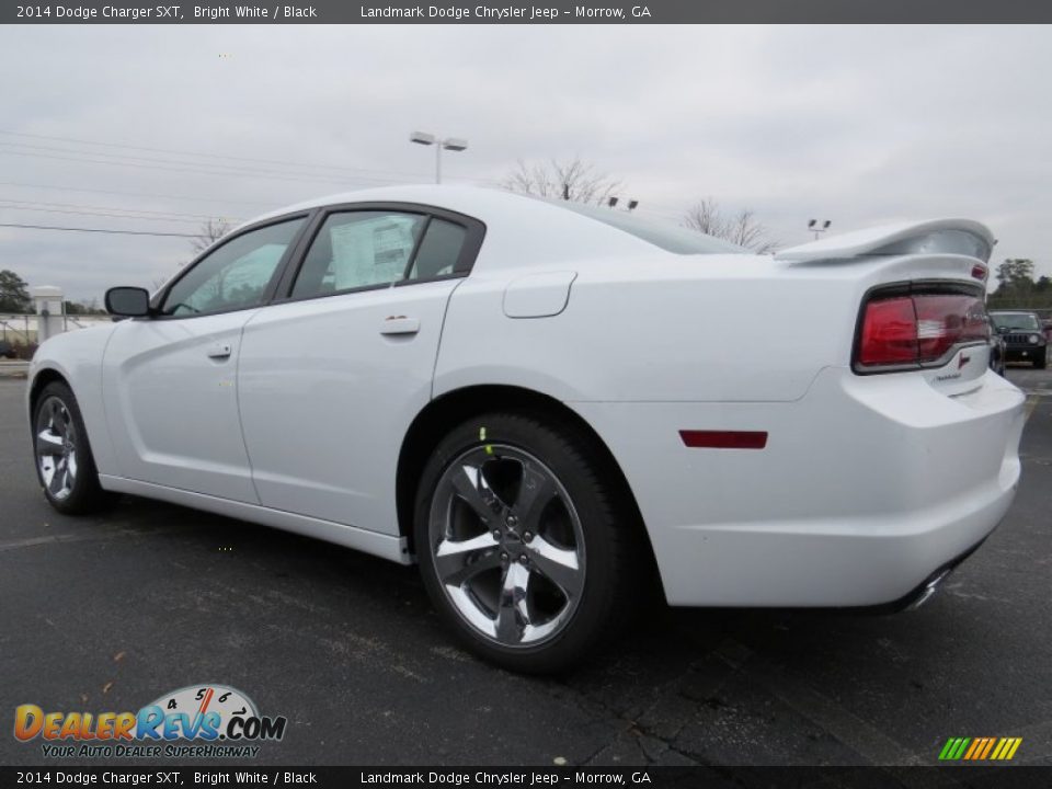 2014 Dodge Charger SXT Bright White / Black Photo #2