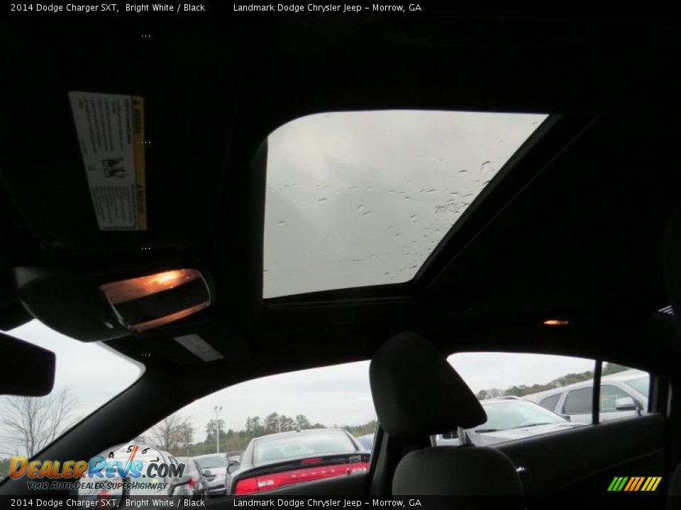 2014 Dodge Charger SXT Bright White / Black Photo #7
