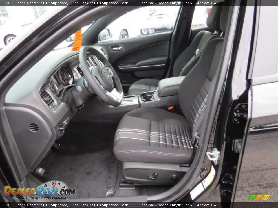 SRT8 Superbee Black Interior - 2014 Dodge Charger SRT8 Superbee Photo #7