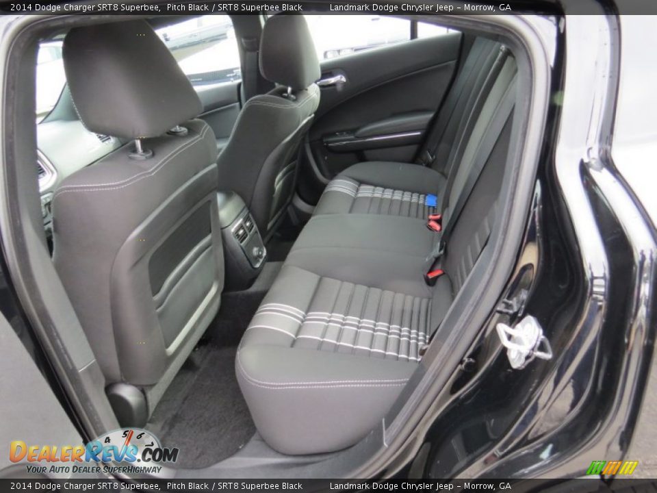 Rear Seat of 2014 Dodge Charger SRT8 Superbee Photo #8