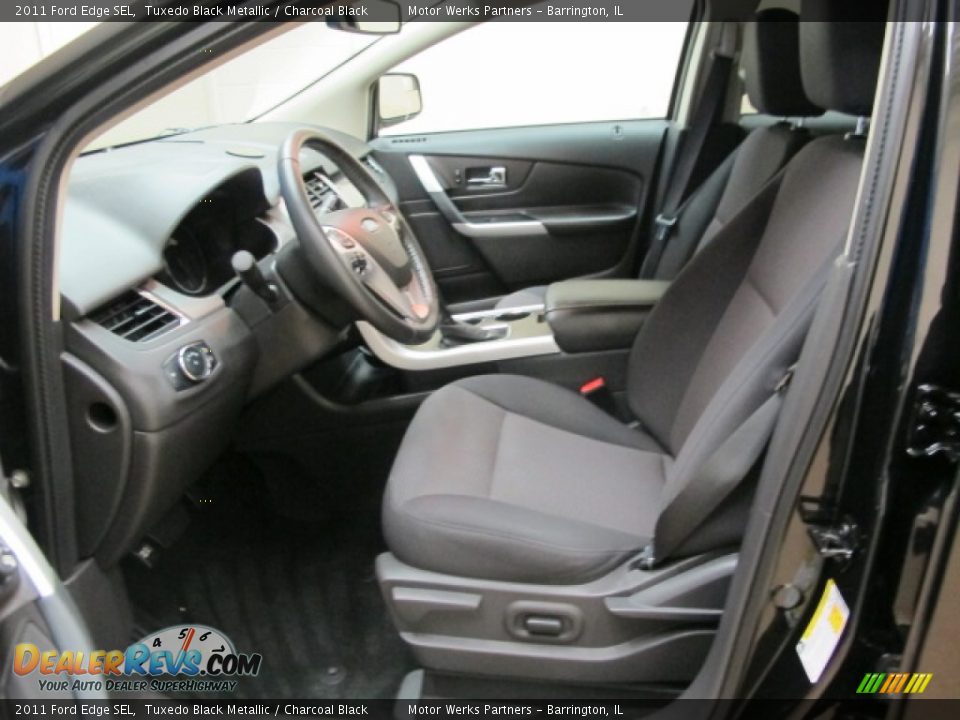 2011 Ford Edge SEL Tuxedo Black Metallic / Charcoal Black Photo #16