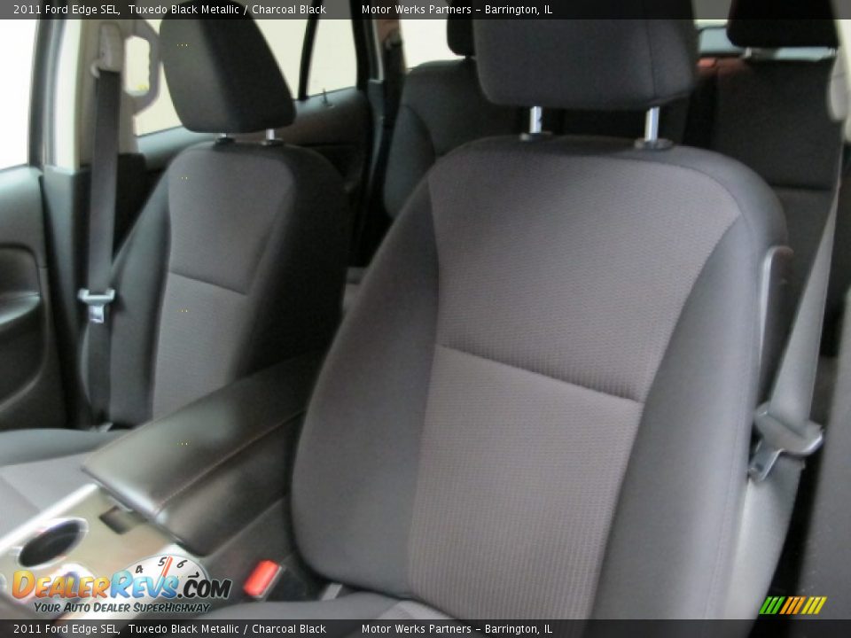 2011 Ford Edge SEL Tuxedo Black Metallic / Charcoal Black Photo #17