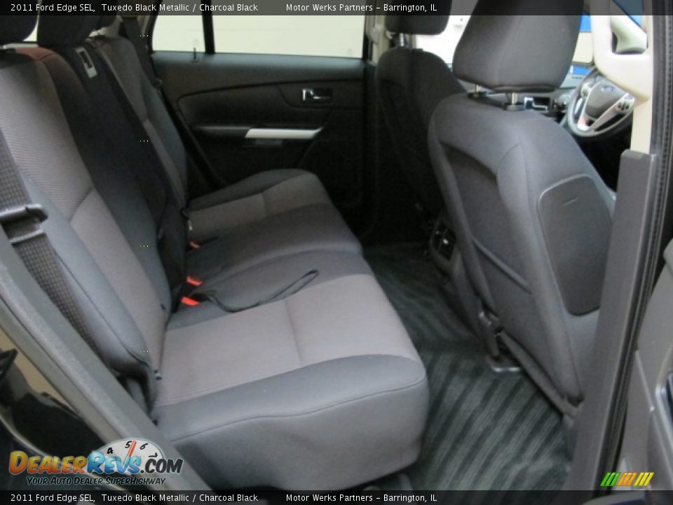 2011 Ford Edge SEL Tuxedo Black Metallic / Charcoal Black Photo #20
