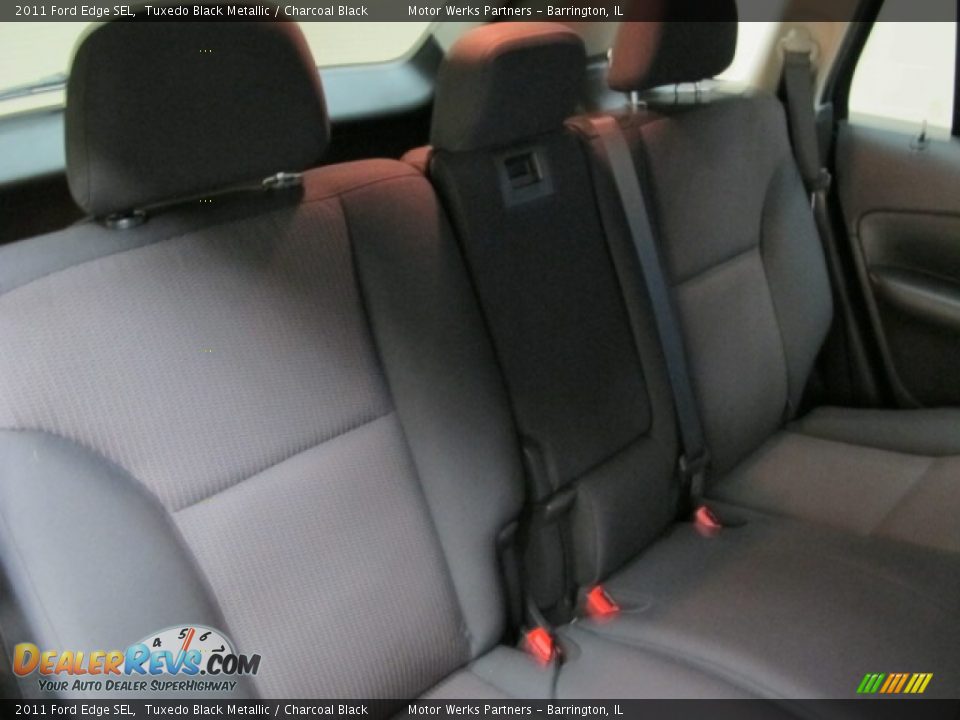2011 Ford Edge SEL Tuxedo Black Metallic / Charcoal Black Photo #21