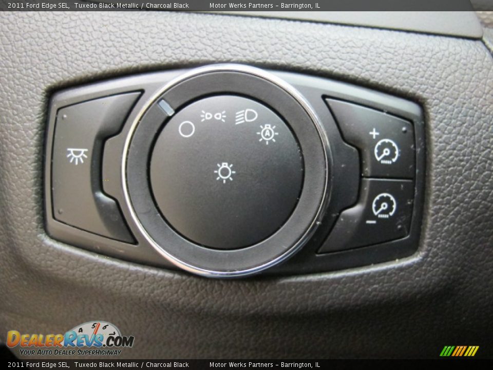 2011 Ford Edge SEL Tuxedo Black Metallic / Charcoal Black Photo #34
