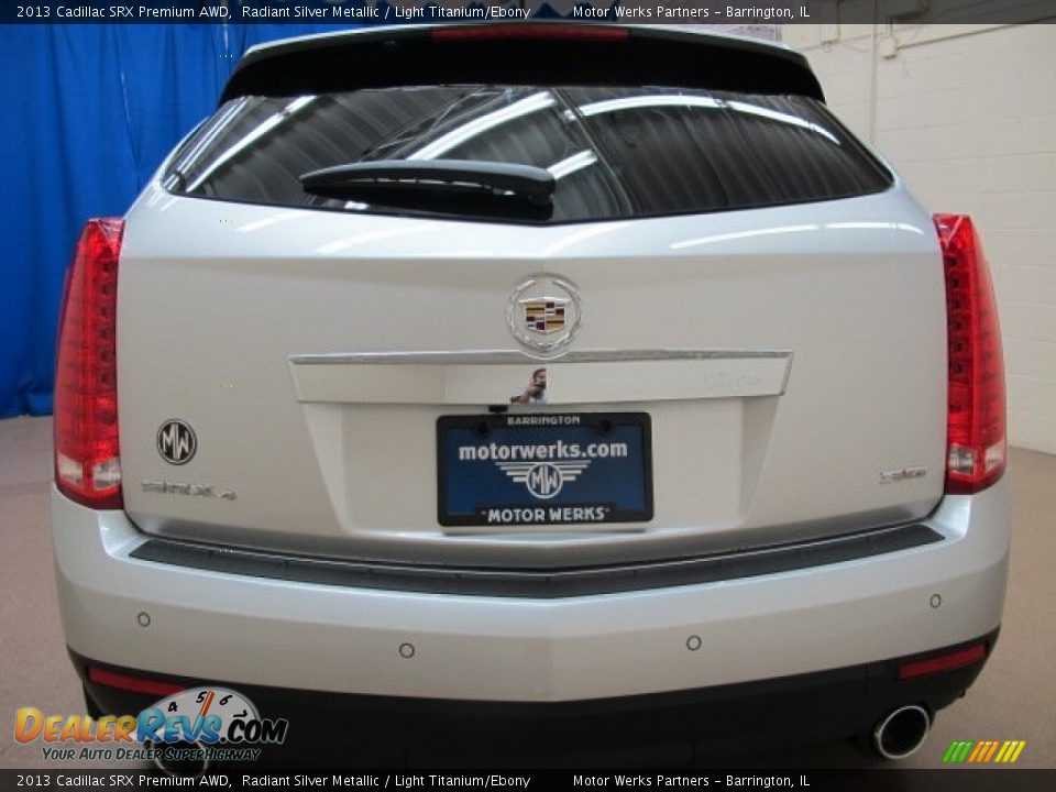 2013 Cadillac SRX Premium AWD Radiant Silver Metallic / Light Titanium/Ebony Photo #6