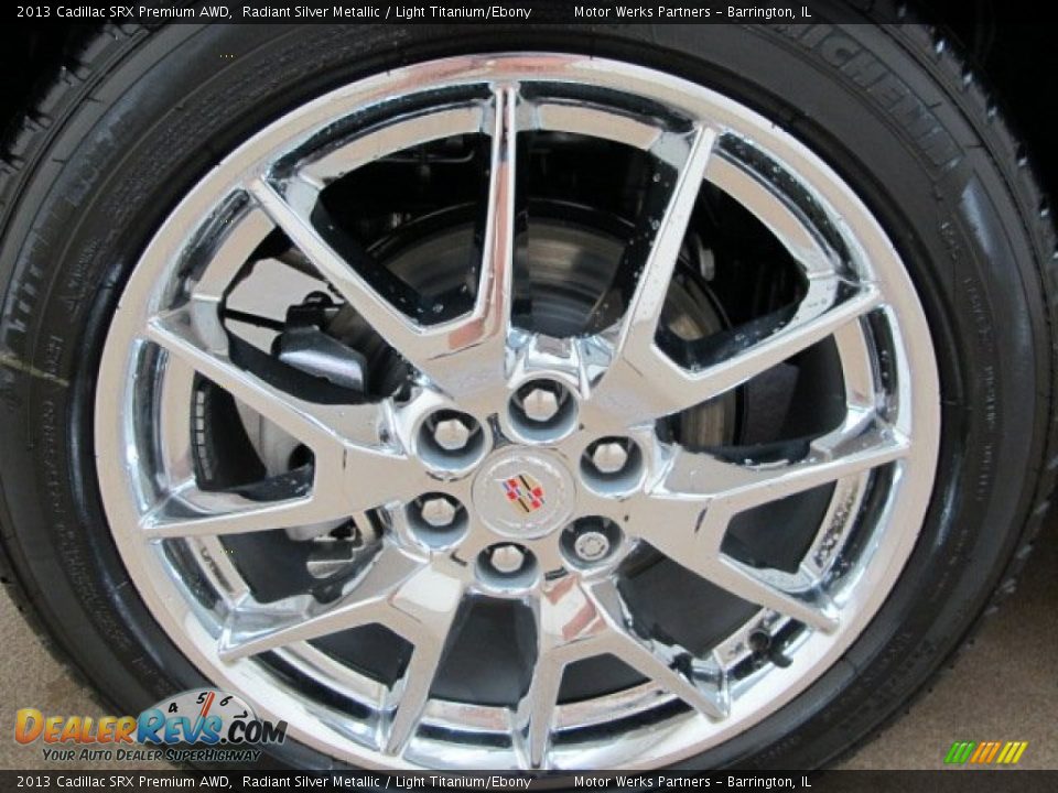 2013 Cadillac SRX Premium AWD Wheel Photo #9