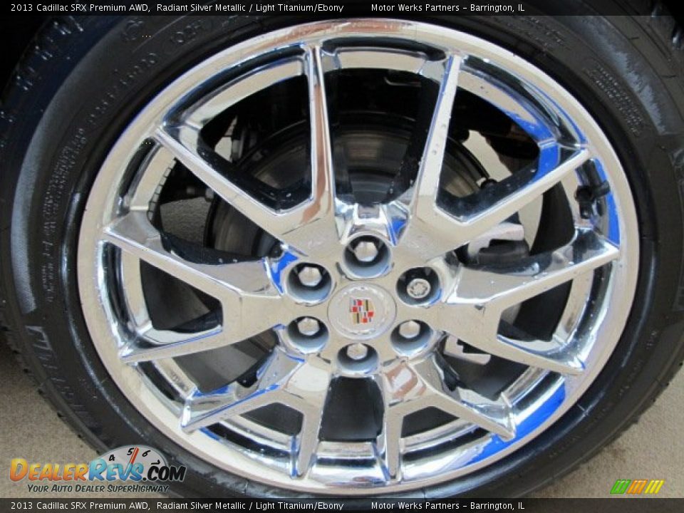 2013 Cadillac SRX Premium AWD Wheel Photo #12