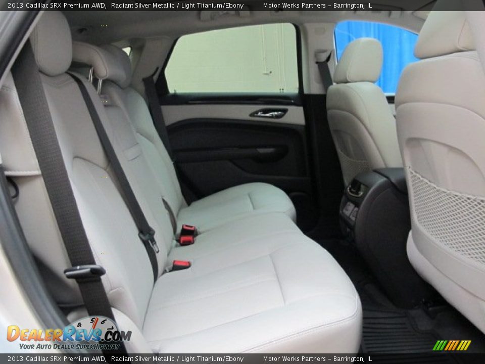 2013 Cadillac SRX Premium AWD Radiant Silver Metallic / Light Titanium/Ebony Photo #15