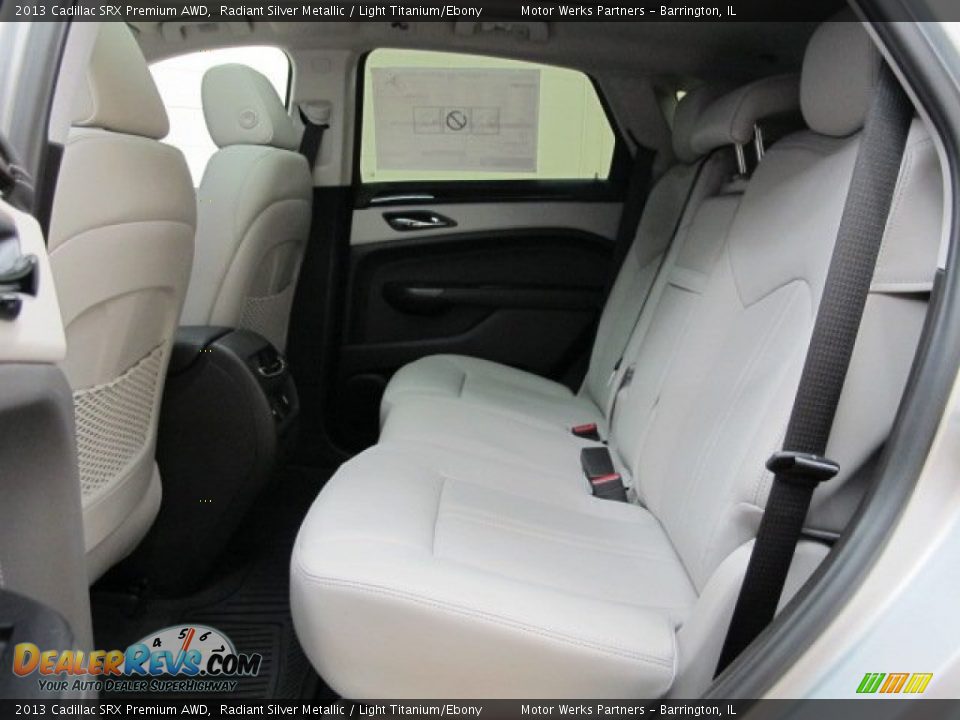 Rear Seat of 2013 Cadillac SRX Premium AWD Photo #18