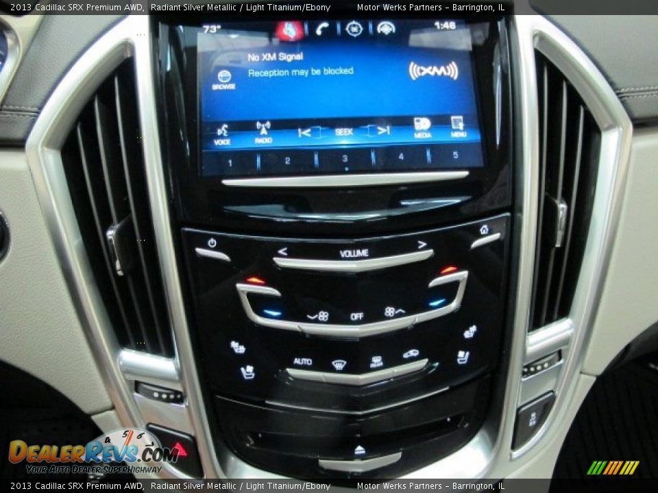 2013 Cadillac SRX Premium AWD Radiant Silver Metallic / Light Titanium/Ebony Photo #21