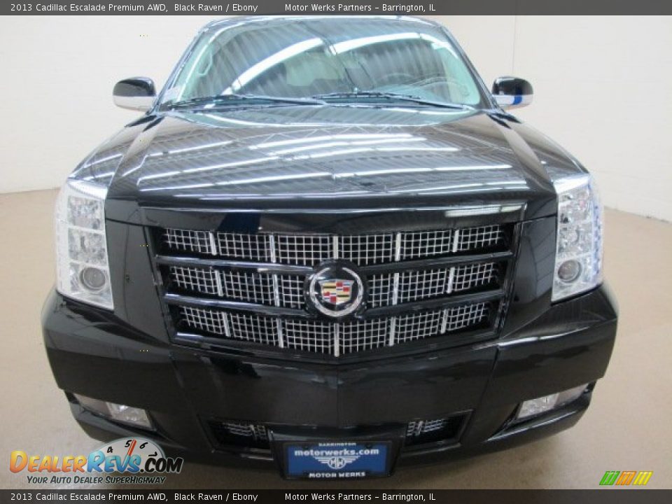 2013 Cadillac Escalade Premium AWD Black Raven / Ebony Photo #2
