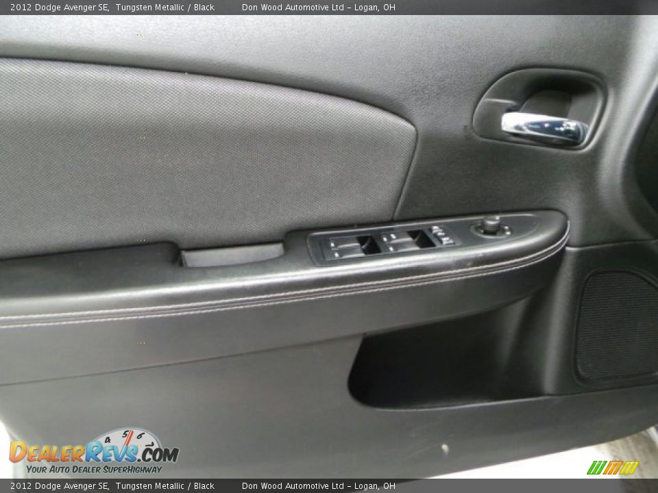 2012 Dodge Avenger SE Tungsten Metallic / Black Photo #9