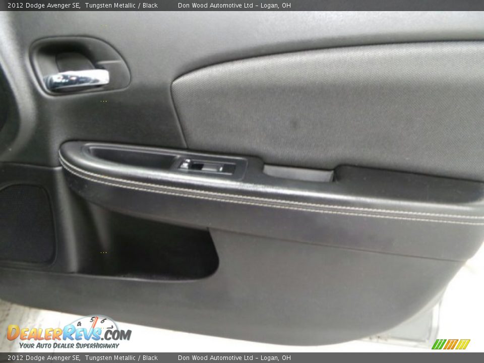 2012 Dodge Avenger SE Tungsten Metallic / Black Photo #13