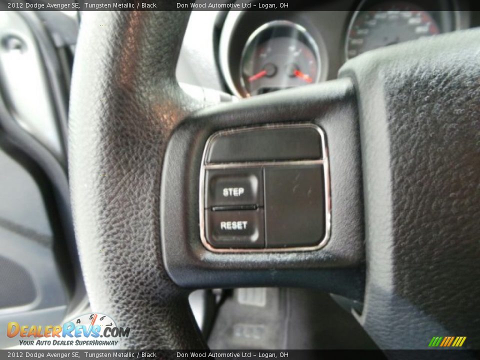 2012 Dodge Avenger SE Tungsten Metallic / Black Photo #15
