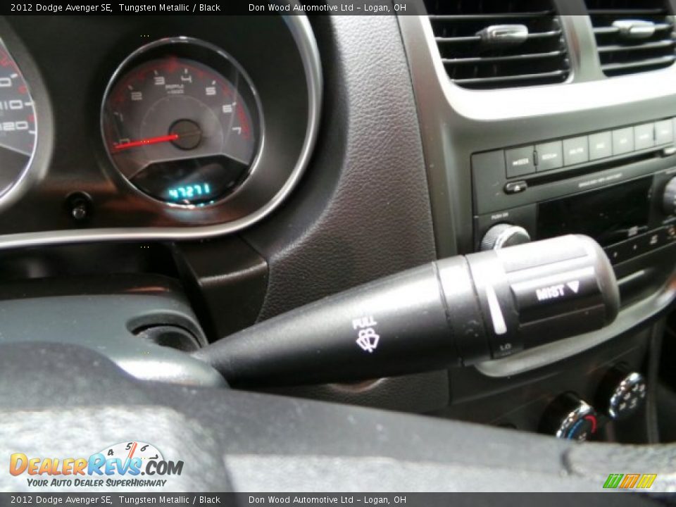 2012 Dodge Avenger SE Tungsten Metallic / Black Photo #18