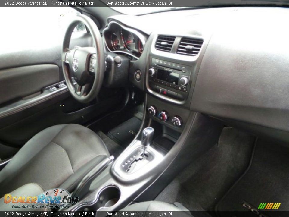 2012 Dodge Avenger SE Tungsten Metallic / Black Photo #20
