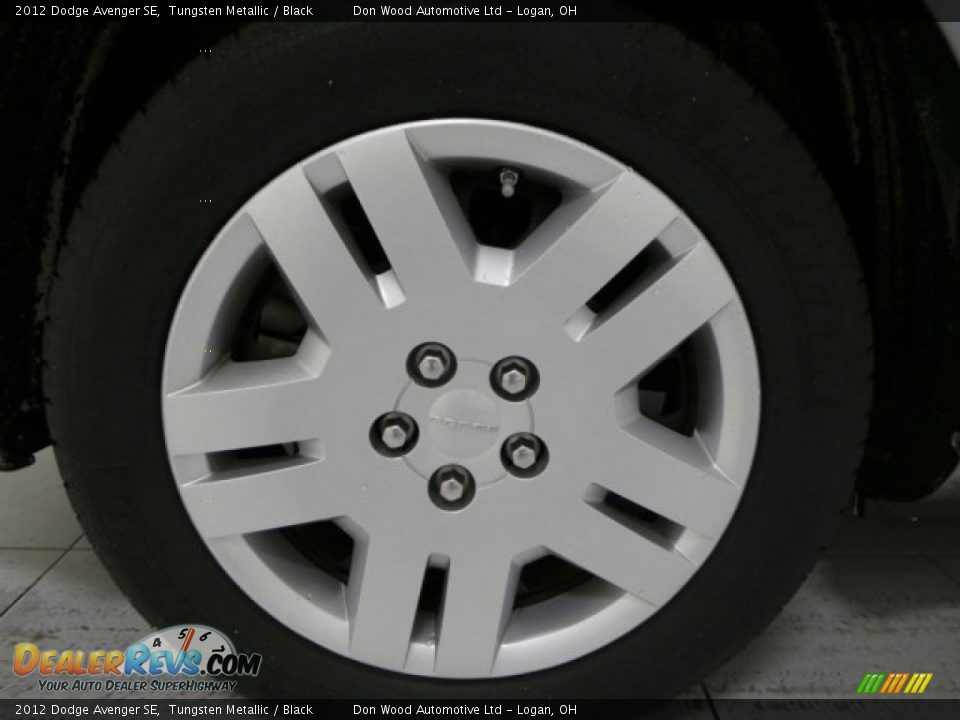 2012 Dodge Avenger SE Tungsten Metallic / Black Photo #23