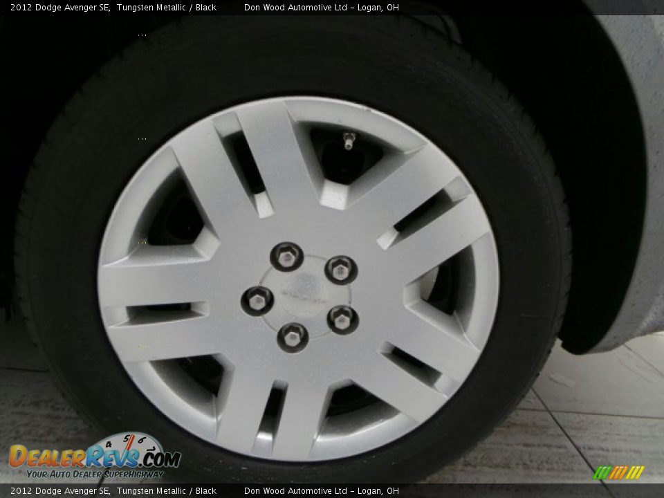 2012 Dodge Avenger SE Tungsten Metallic / Black Photo #24