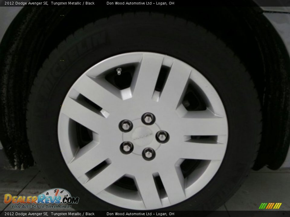 2012 Dodge Avenger SE Tungsten Metallic / Black Photo #25