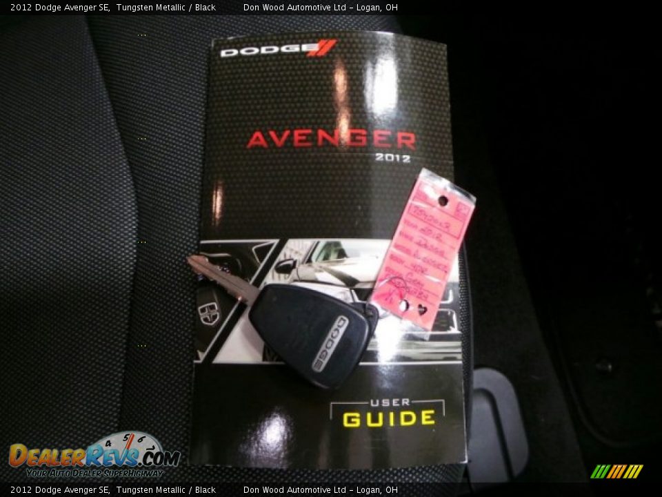 2012 Dodge Avenger SE Tungsten Metallic / Black Photo #26