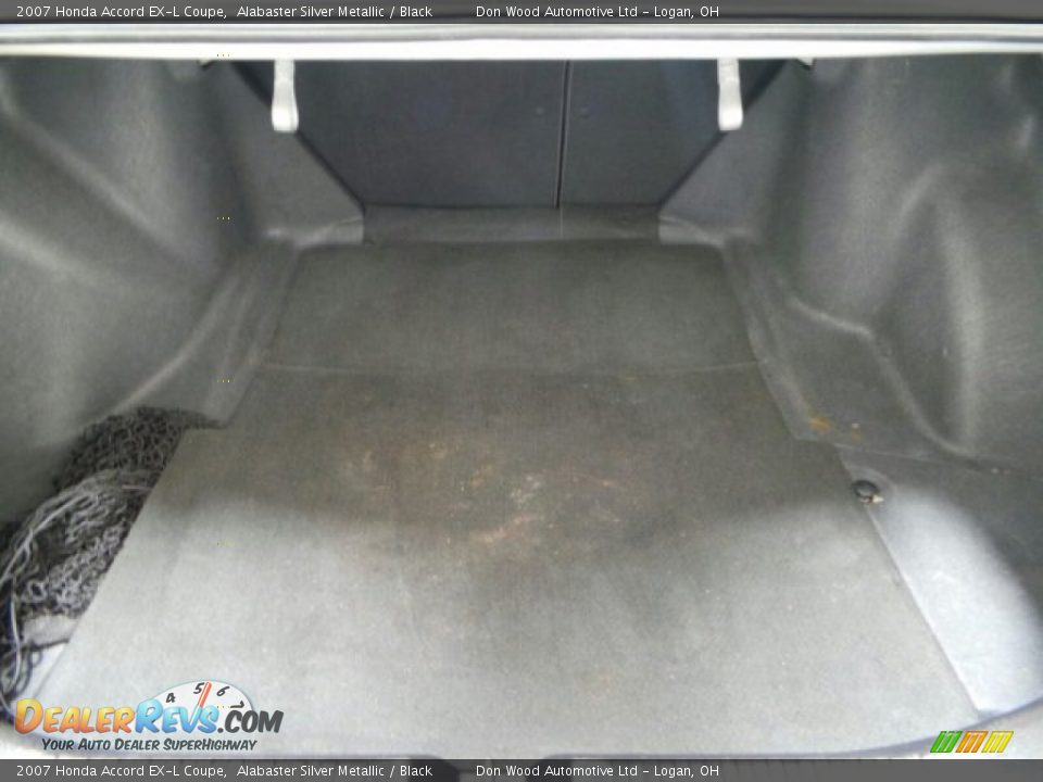 2007 Honda Accord EX-L Coupe Alabaster Silver Metallic / Black Photo #3