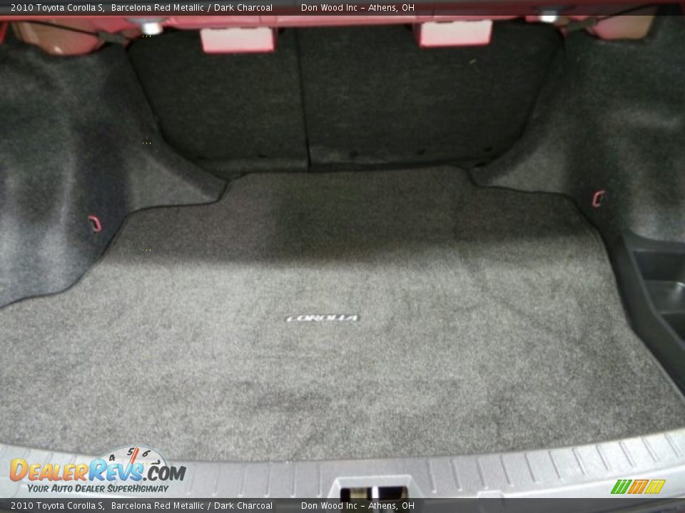 2010 Toyota Corolla S Barcelona Red Metallic / Dark Charcoal Photo #4
