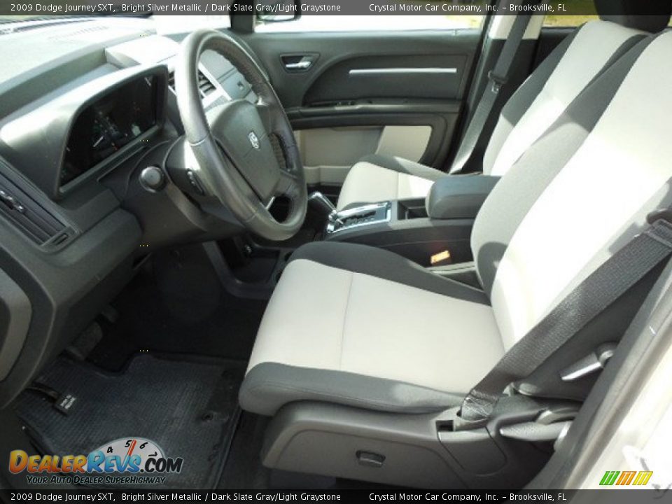 2009 Dodge Journey SXT Bright Silver Metallic / Dark Slate Gray/Light Graystone Photo #4