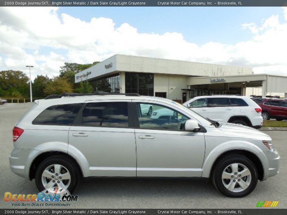 2009 Dodge Journey SXT Bright Silver Metallic / Dark Slate Gray/Light Graystone Photo #11