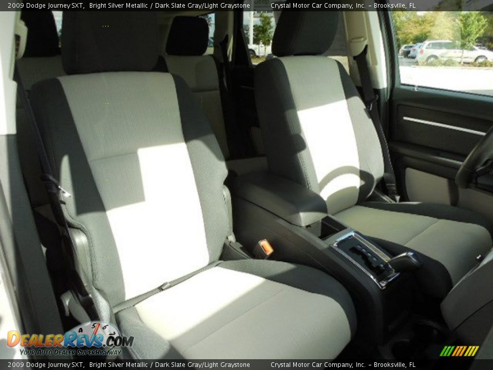 2009 Dodge Journey SXT Bright Silver Metallic / Dark Slate Gray/Light Graystone Photo #14