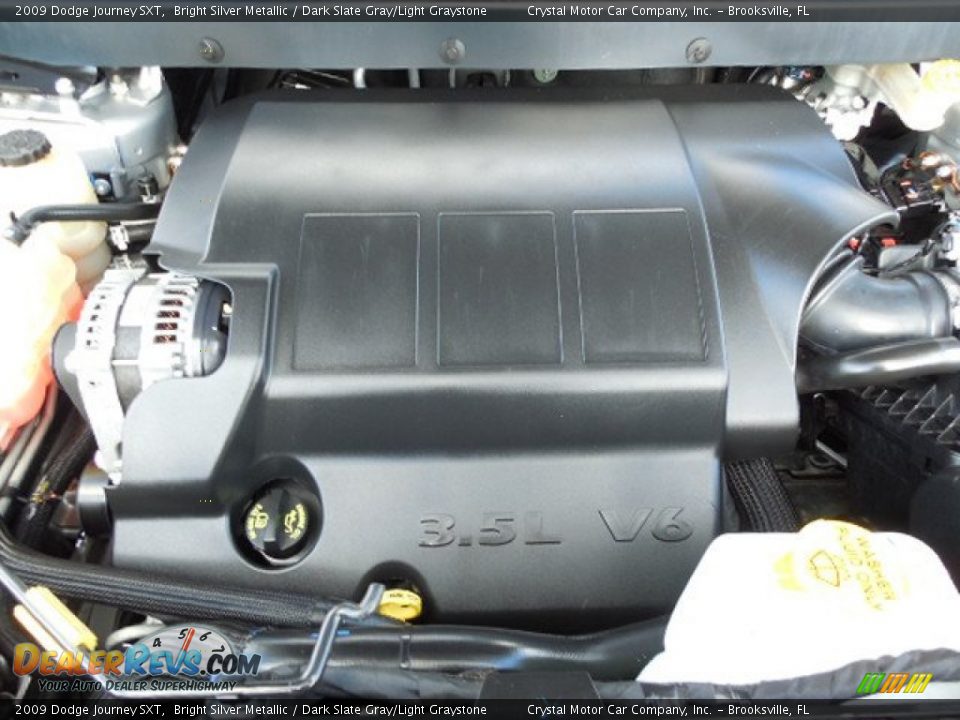 2009 Dodge Journey SXT Bright Silver Metallic / Dark Slate Gray/Light Graystone Photo #18