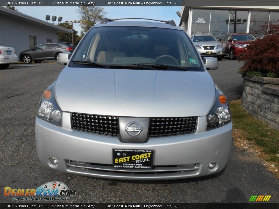 2004 Nissan Quest 3.5 SE Silver Mist Metallic / Gray Photo #2