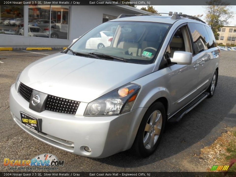 2004 Nissan Quest 3.5 SE Silver Mist Metallic / Gray Photo #3