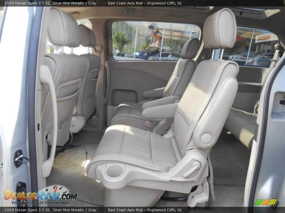 2004 Nissan Quest 3.5 SE Silver Mist Metallic / Gray Photo #9