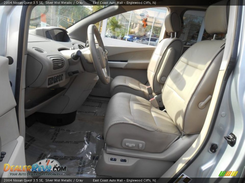 2004 Nissan Quest 3.5 SE Silver Mist Metallic / Gray Photo #15