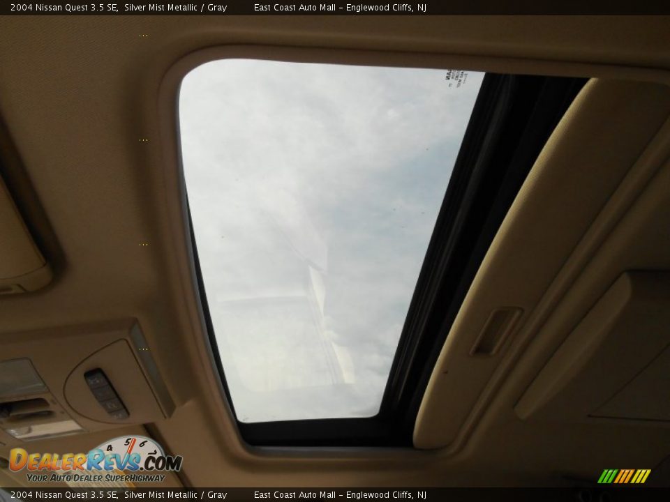 2004 Nissan Quest 3.5 SE Silver Mist Metallic / Gray Photo #16