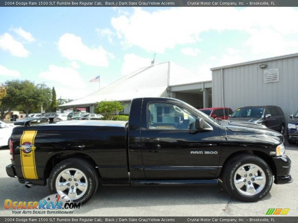Black 2004 Dodge Ram 1500 SLT Rumble Bee Regular Cab Photo #9