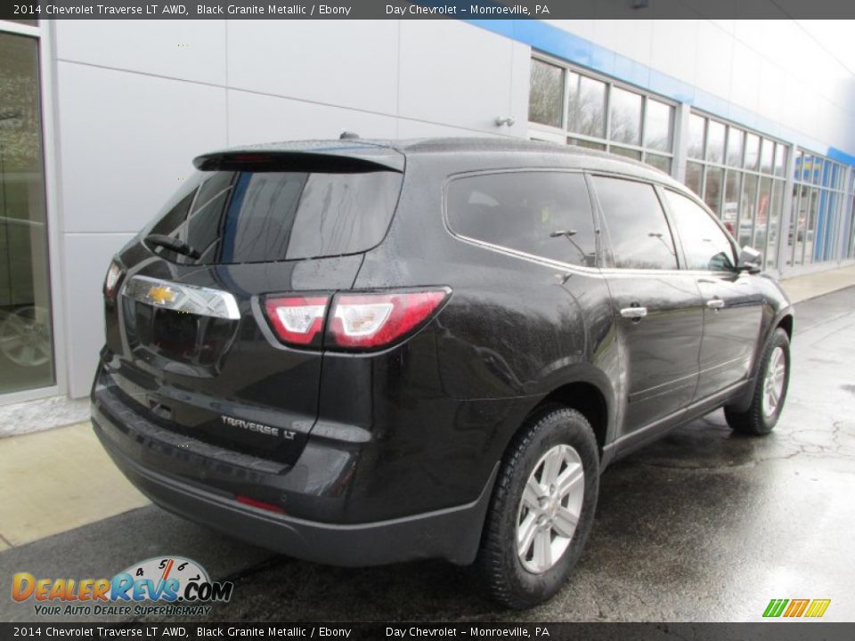 2014 Chevrolet Traverse LT AWD Black Granite Metallic / Ebony Photo #4