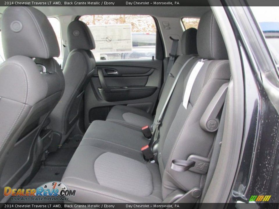 2014 Chevrolet Traverse LT AWD Black Granite Metallic / Ebony Photo #13