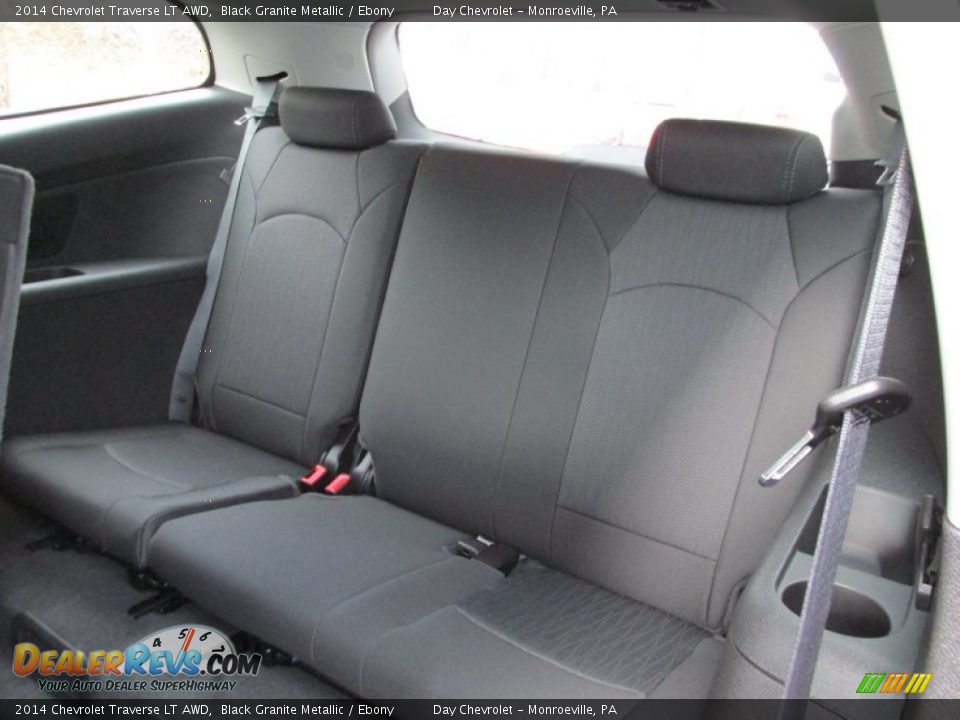 2014 Chevrolet Traverse LT AWD Black Granite Metallic / Ebony Photo #14